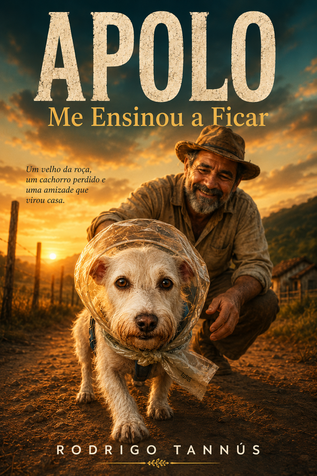 Capa do livro digital Apolo — Me Ensinou a Ficar